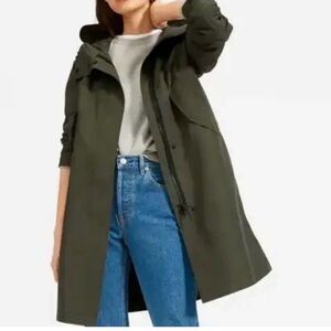 Everlane Women Renew Anorak Parka Green XS